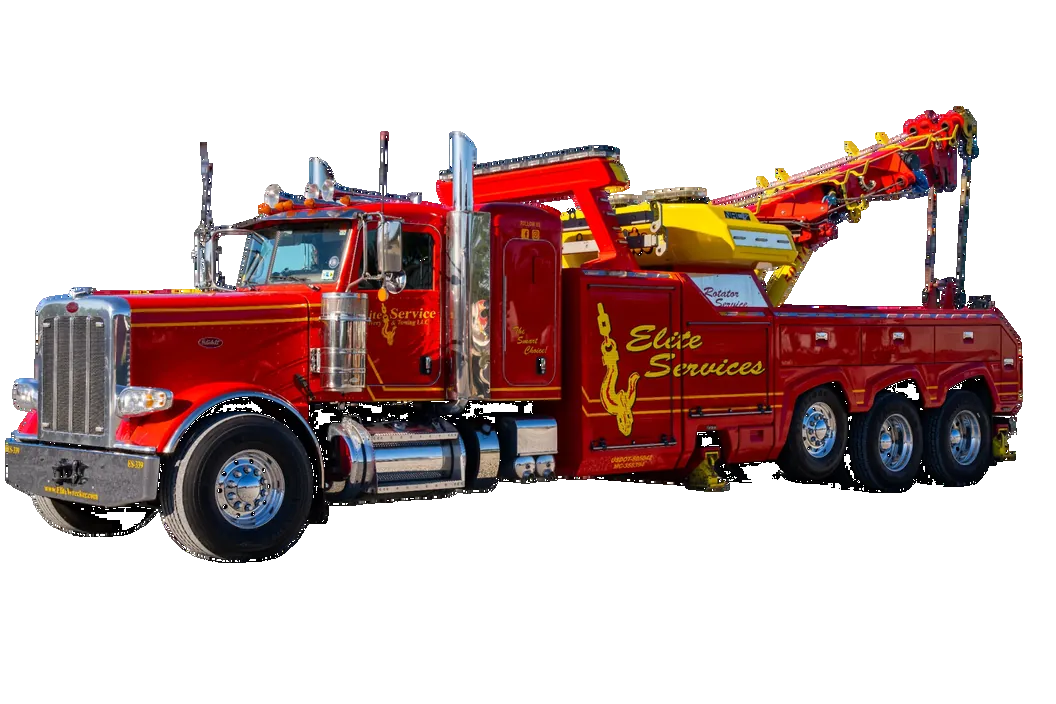 Heavy Duty Rotator Driver Side View