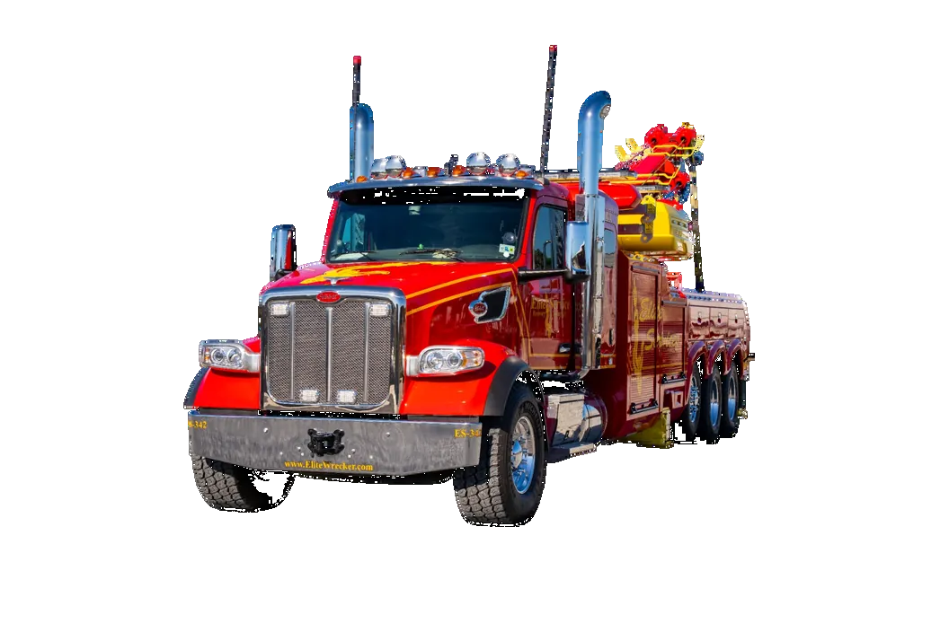 Rotator Tow Truck From Front Right Angle