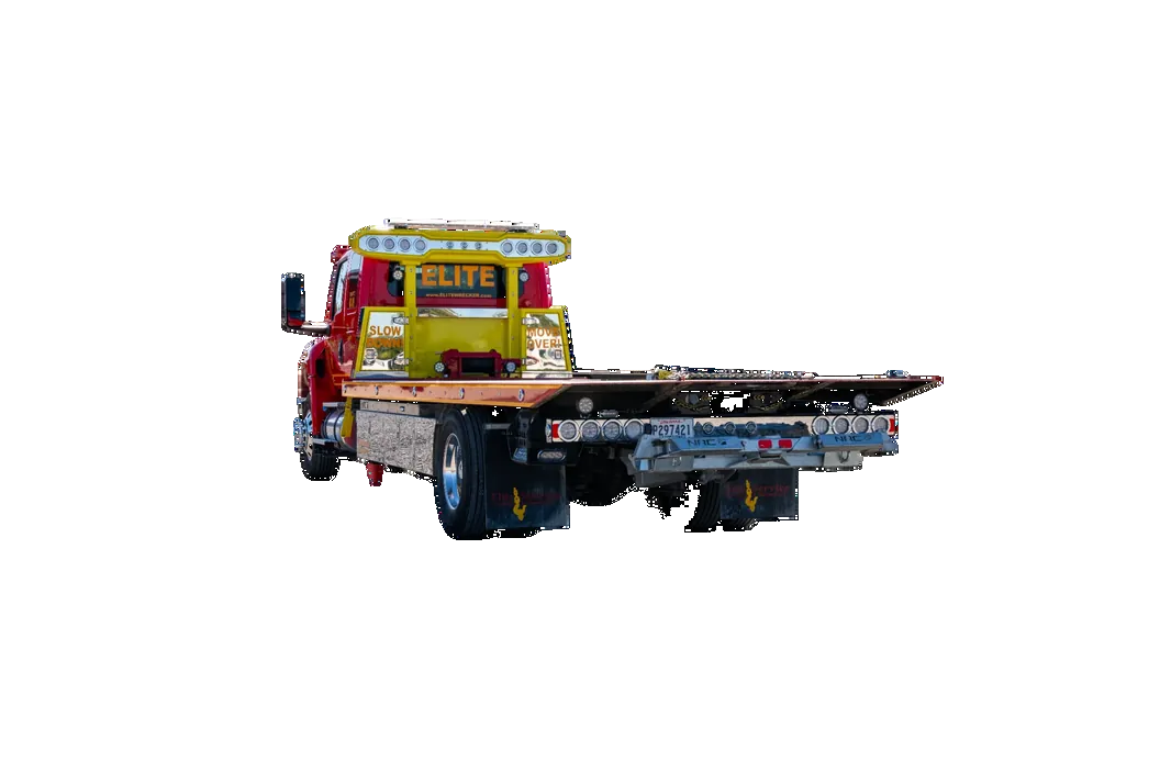 Tow Carrier Rear Loading Platform And Lights