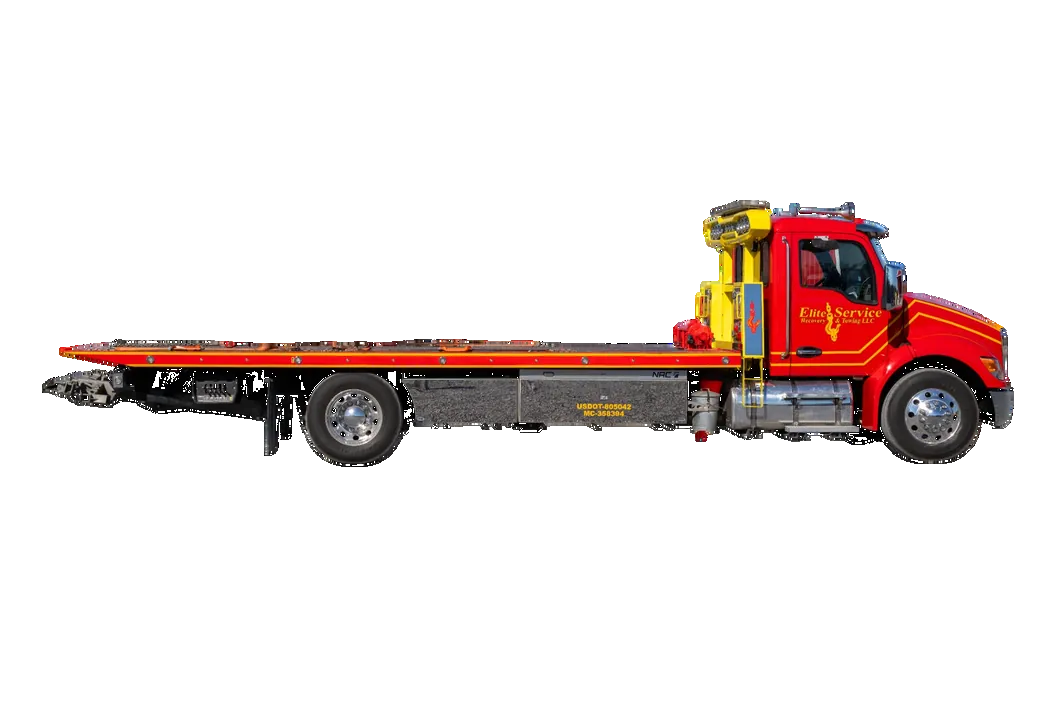 Rollback Truck Full Left Side Profile