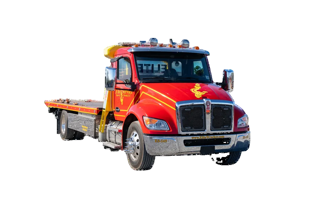 Red Tow Carrier Front Left Perspective