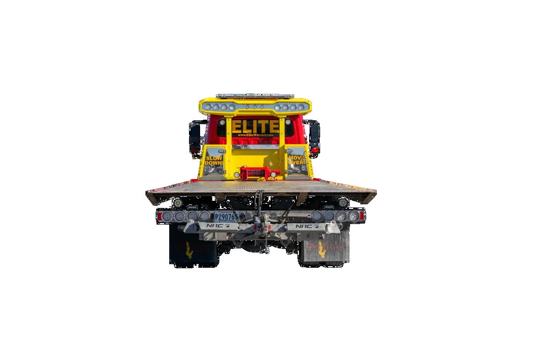 Flatbed Carrier Direct Rear Deck View