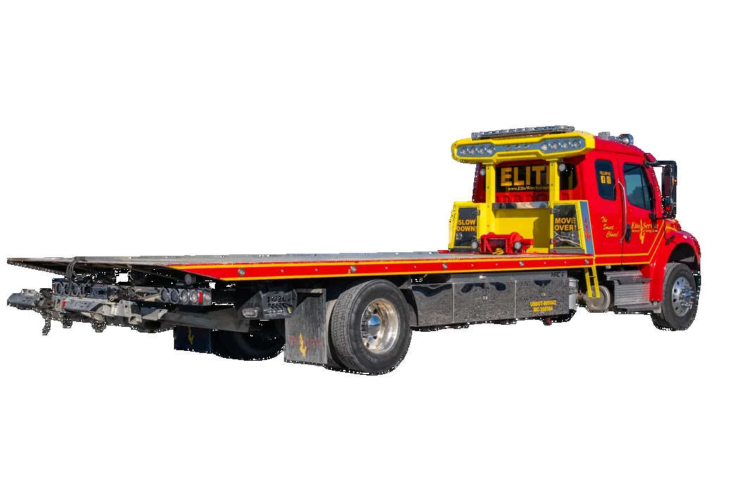 Recovery Flatbed From Passenger Rear Corner