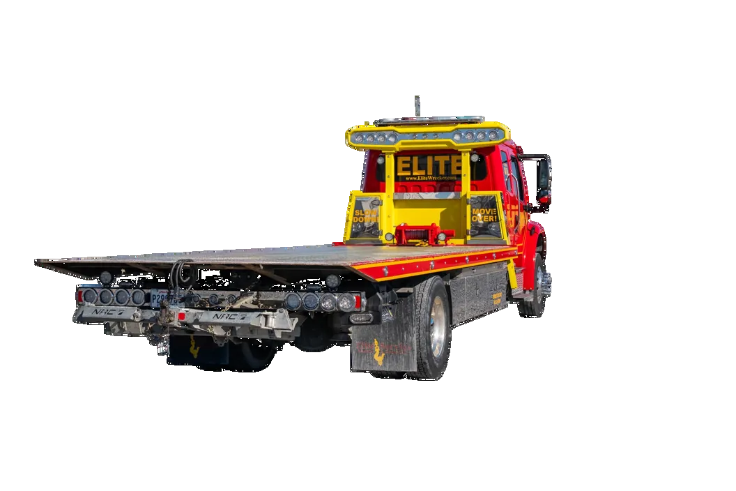 Rollback Truck Rear Left Equipment Angle