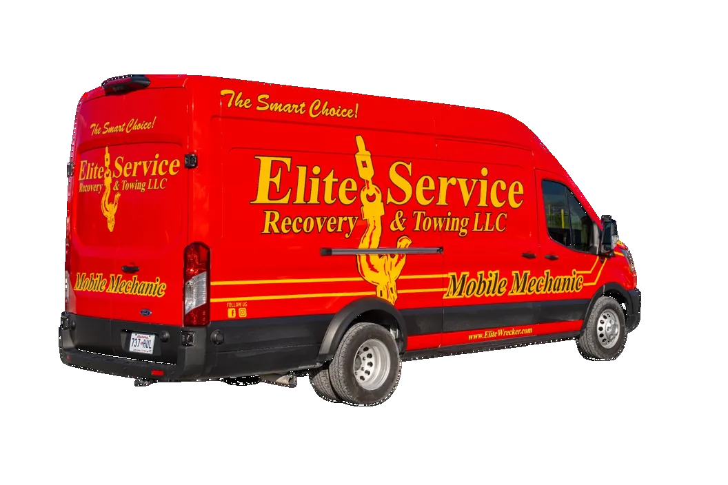 Mobile Mechanic Van Rear Quarter Perspective