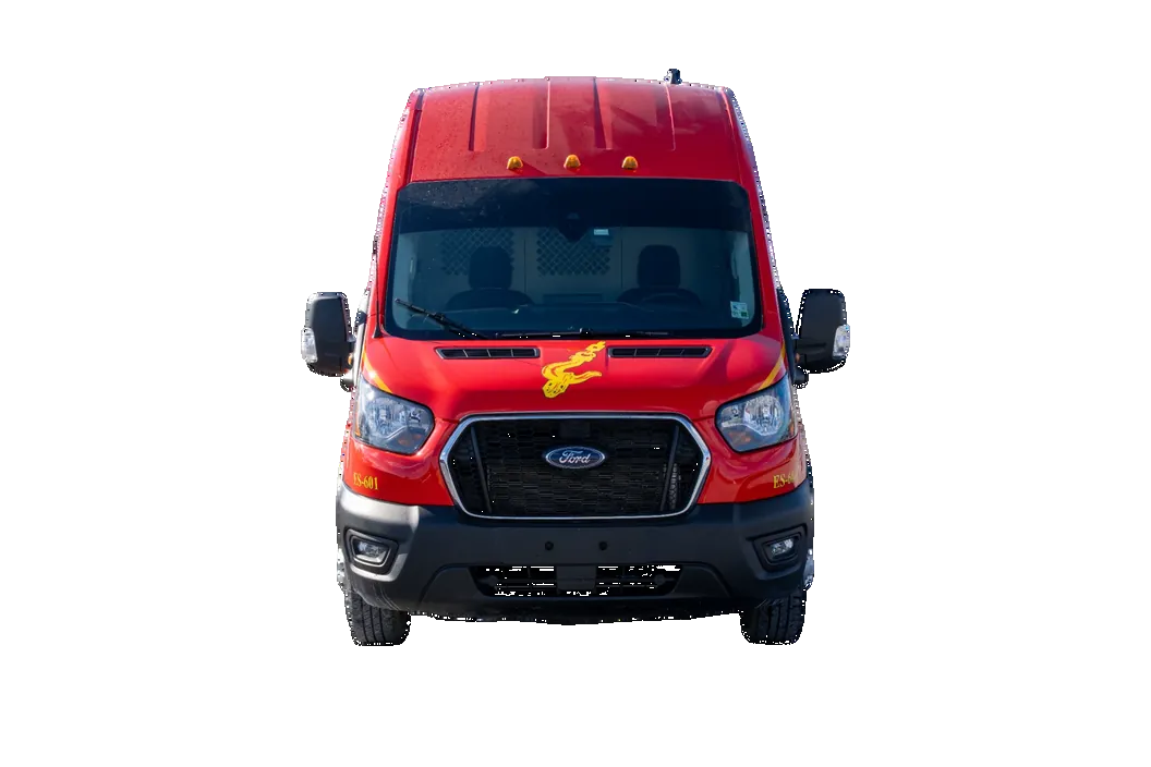 Mobile Mechanic Van Head On View