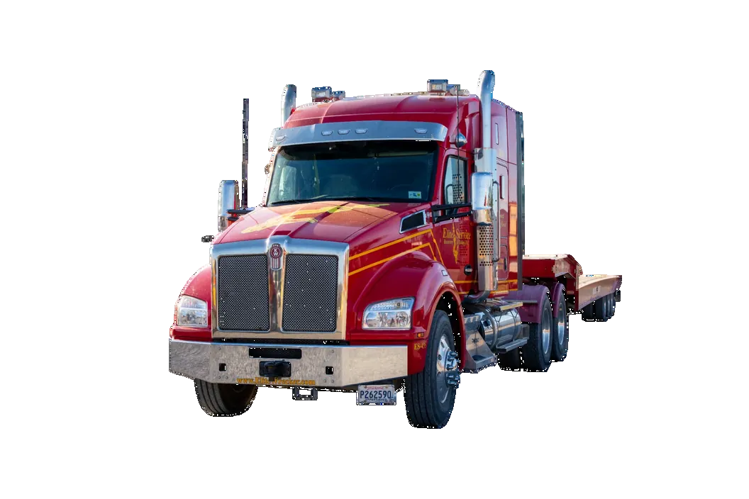 Heavy Haul Tractor Front Quarter View