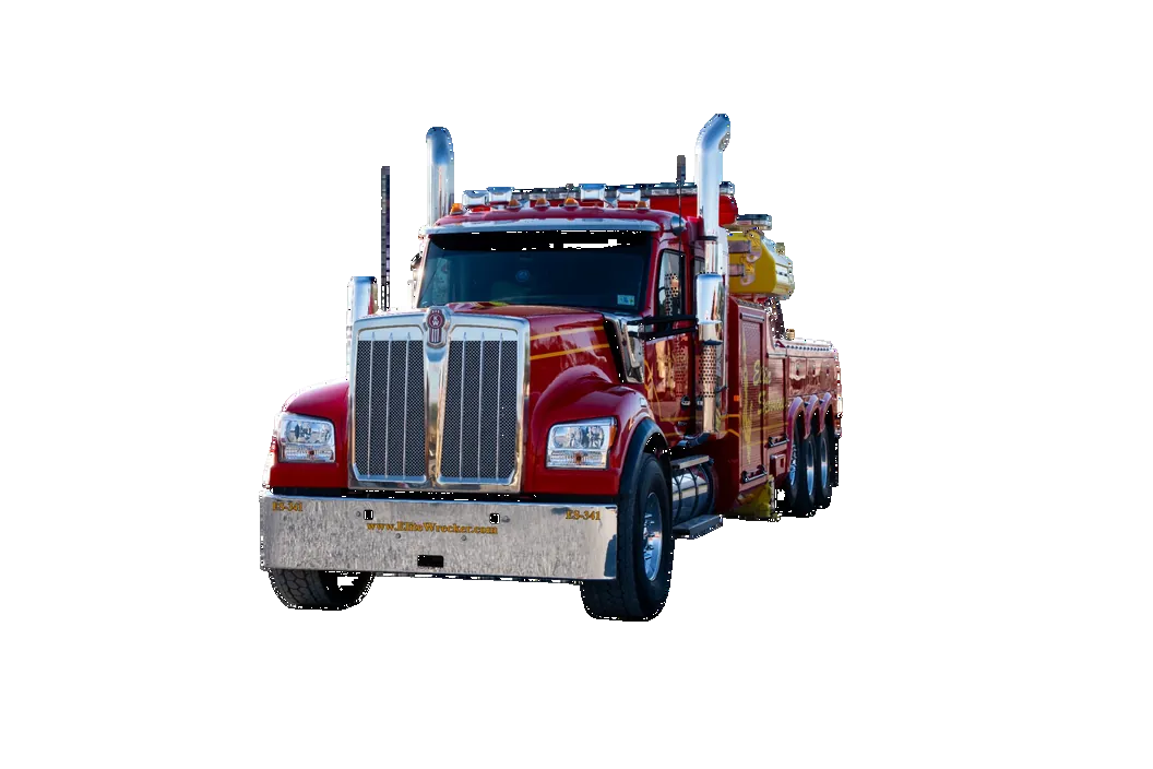 Heavy Duty Wrecker Front Corner View