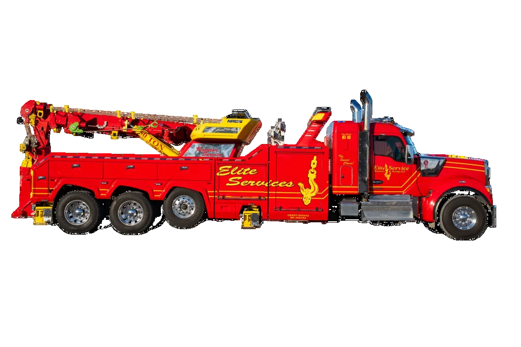 Long Wheelbase Heavy Wrecker Side Profile