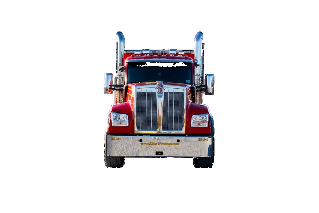 Heavy Wrecker Head On Grille View
