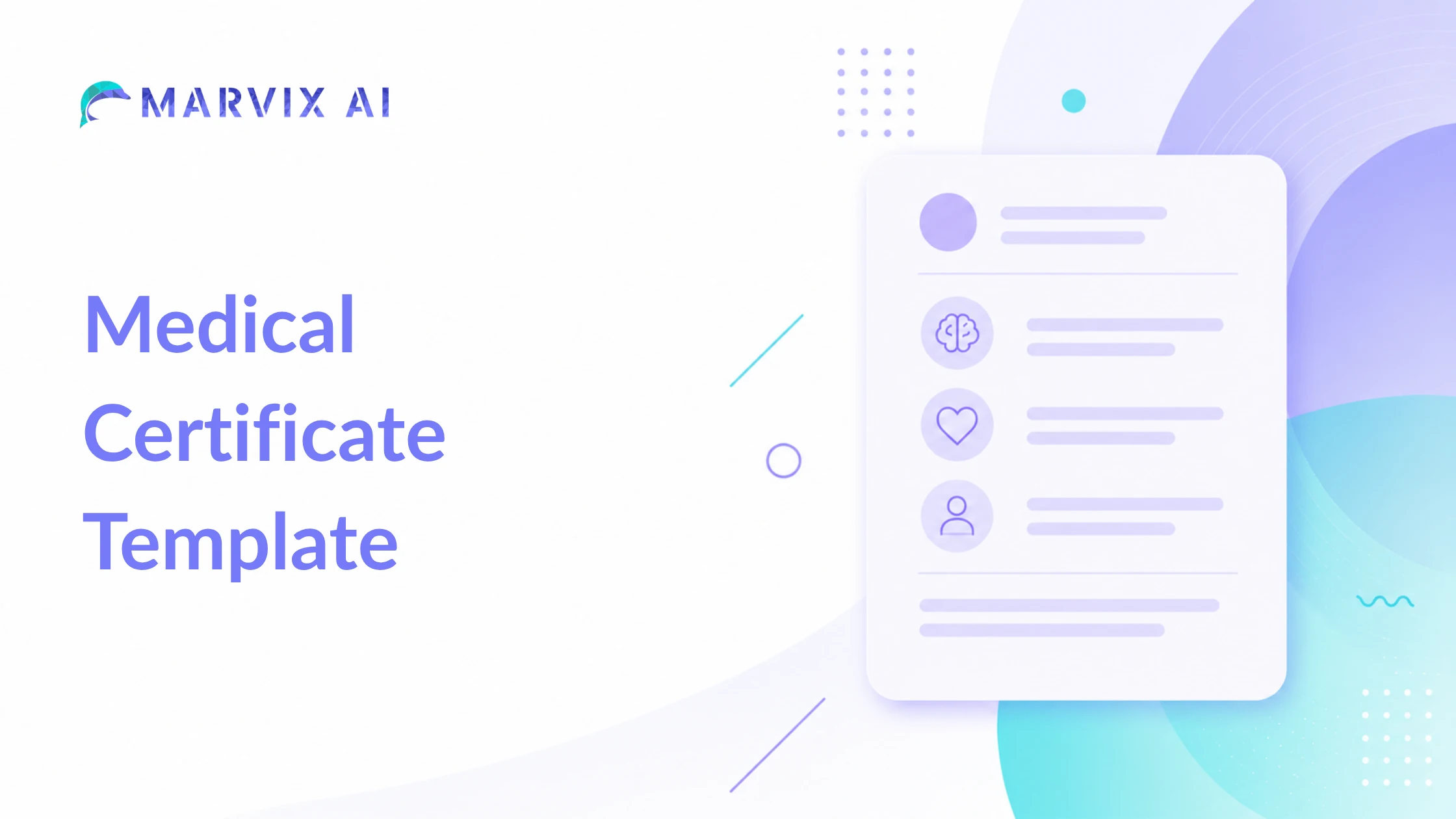Medical Certificate Template – Free Template, Example & PDF | Marvix AI