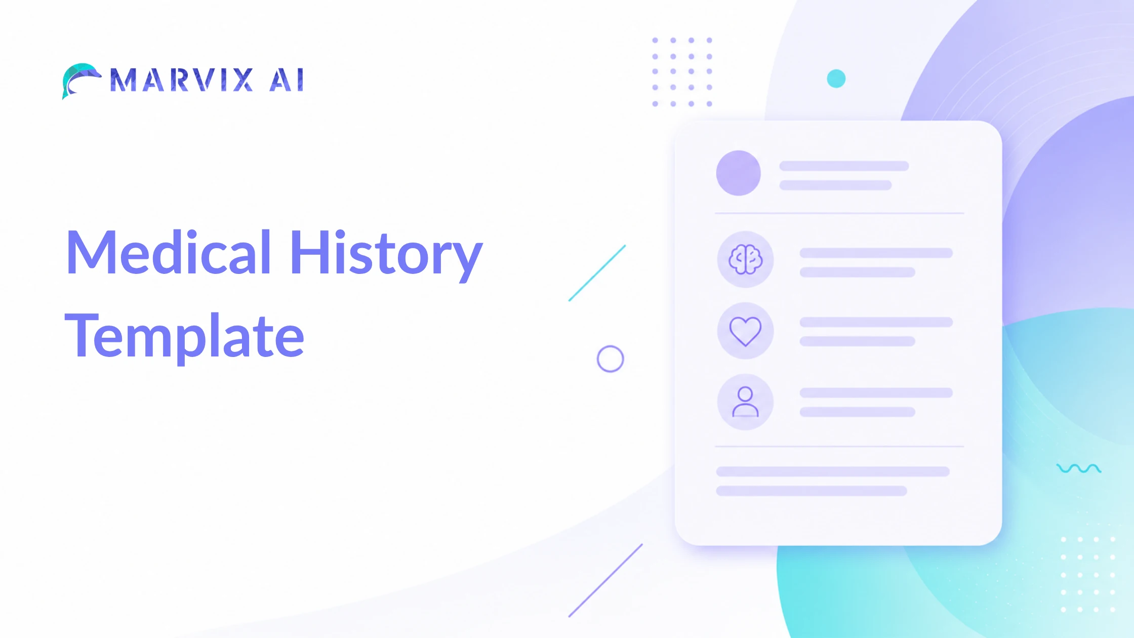 Medical History Template – Free Template, Example & PDF | Marvix AI