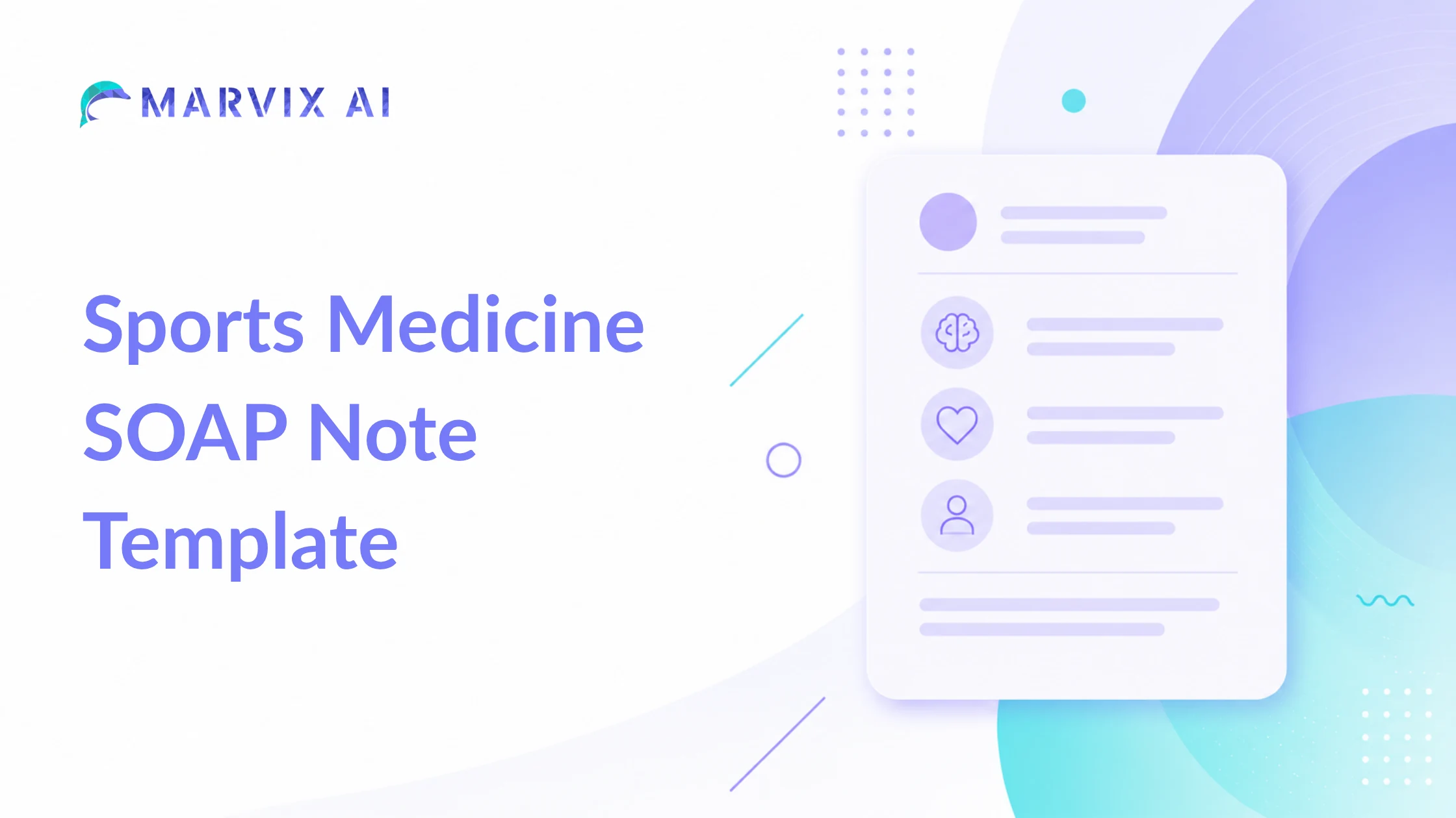 Sports Medicine SOAP Note Template – Free Template, Example & PDF | Marvix AI