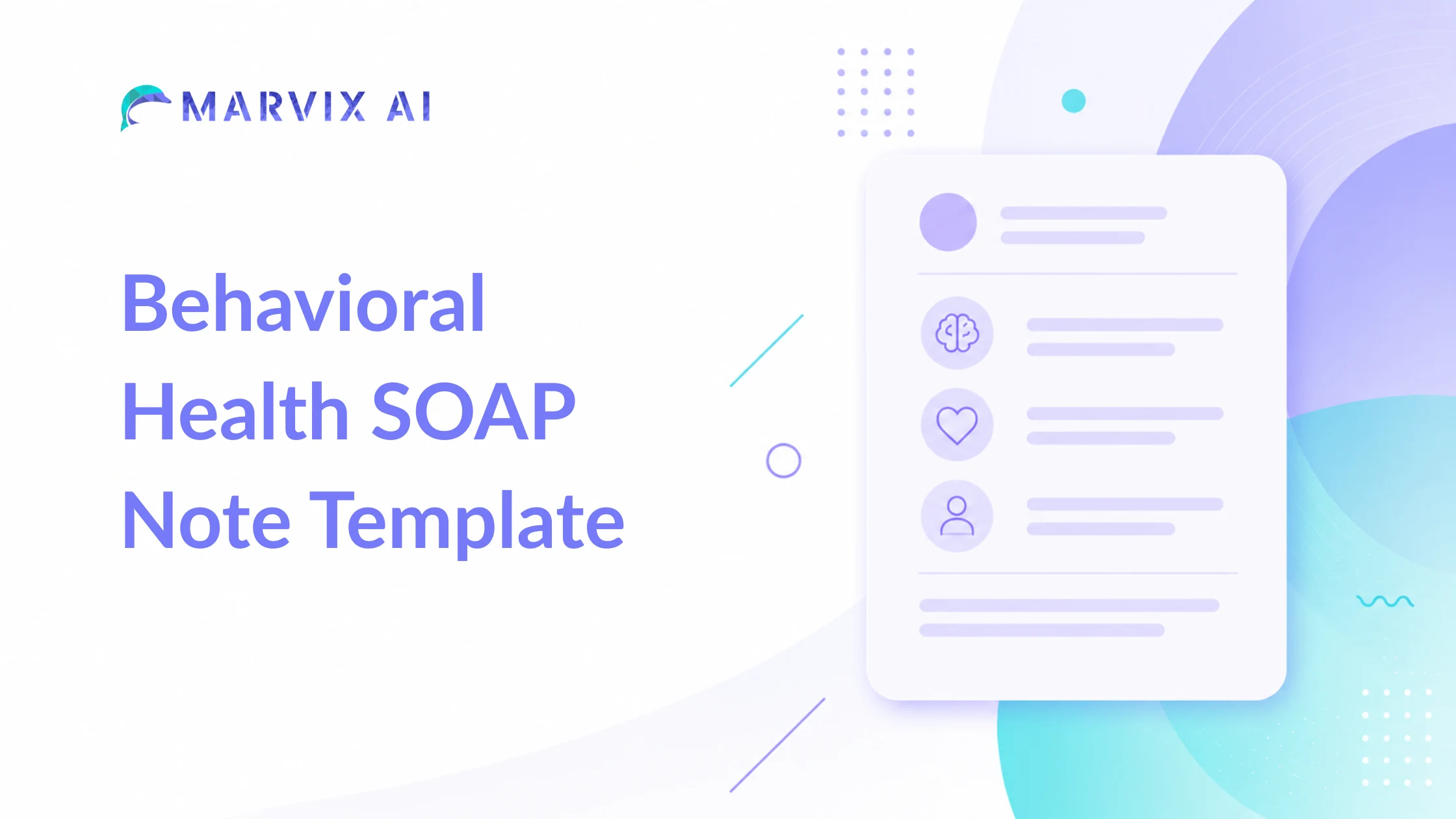 Best Behavioral Health SOAP Note Template for Clinics, Hospitals & Providers