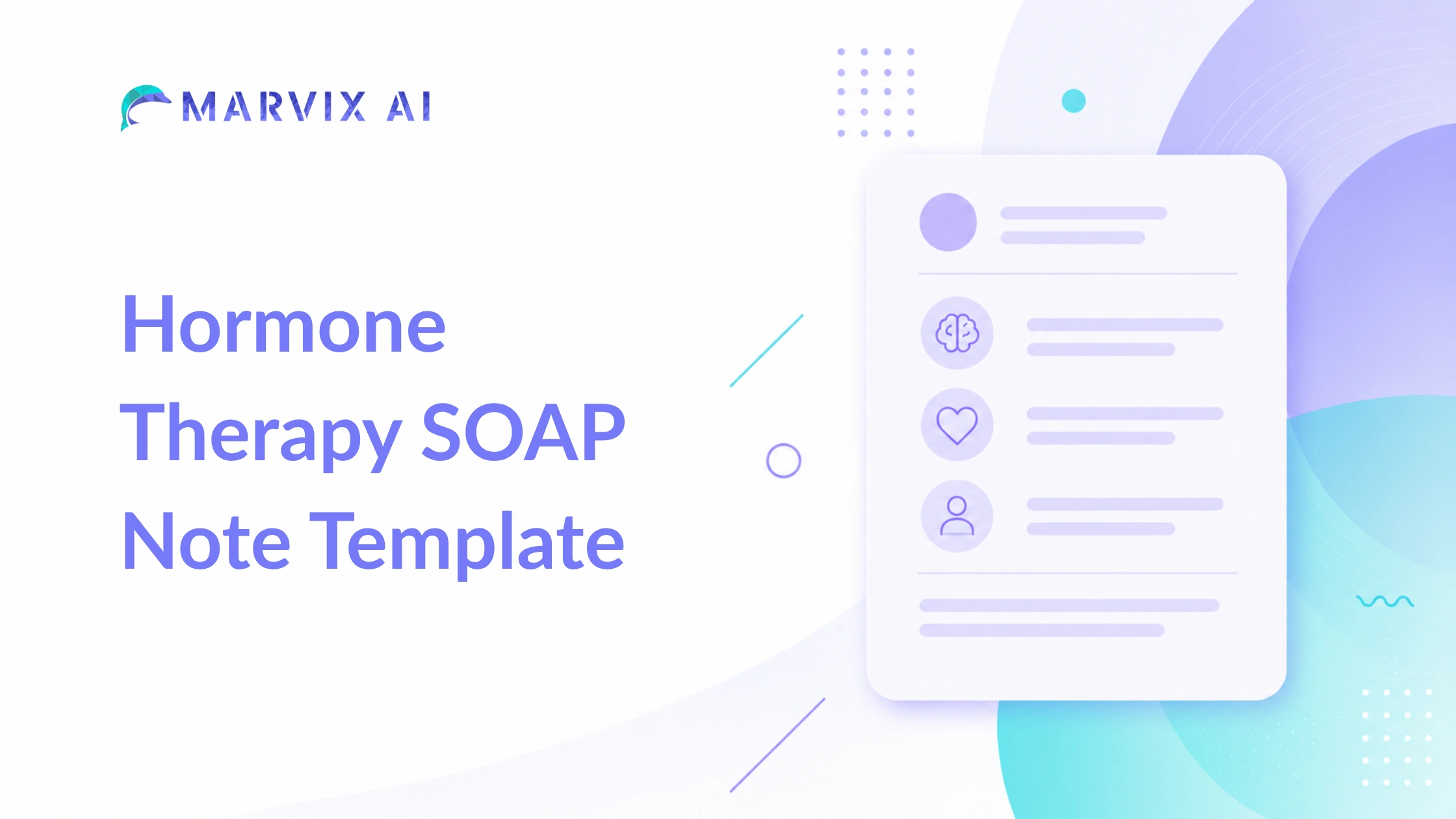 Free Hormone Therapy SOAP Note Template + Example + Editable PDF