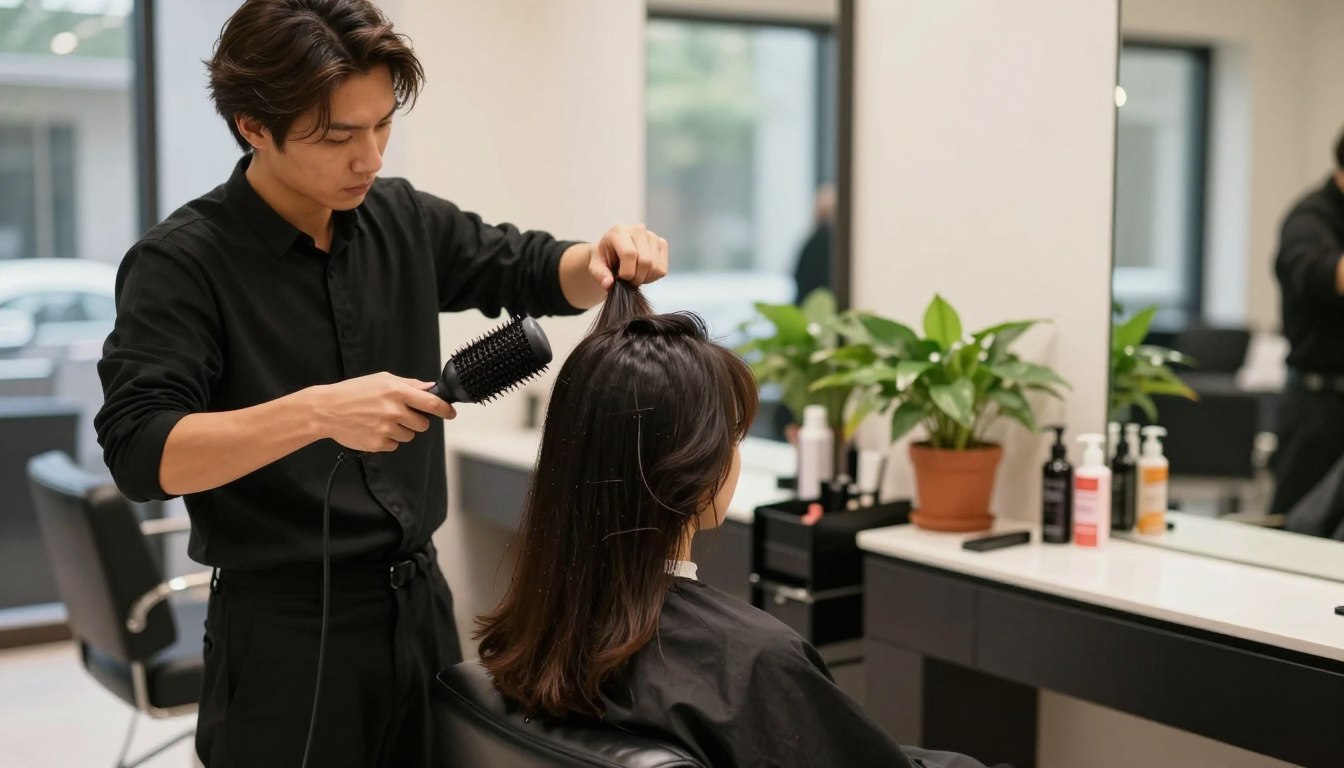 Signature non-chemical styling techniques