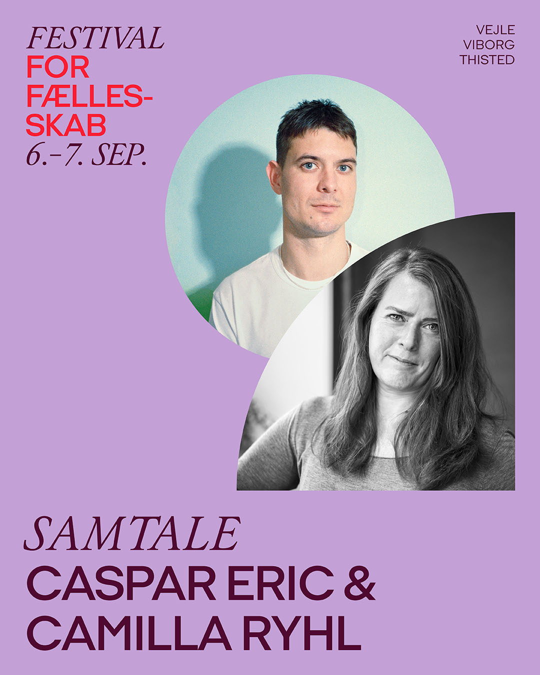 Foto af caspar eric og camilla ryhl