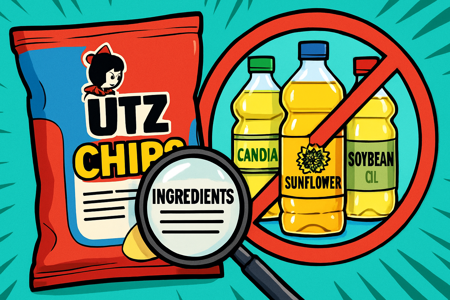 group of iPhone's showing different screens within the Seed Oil Scout app