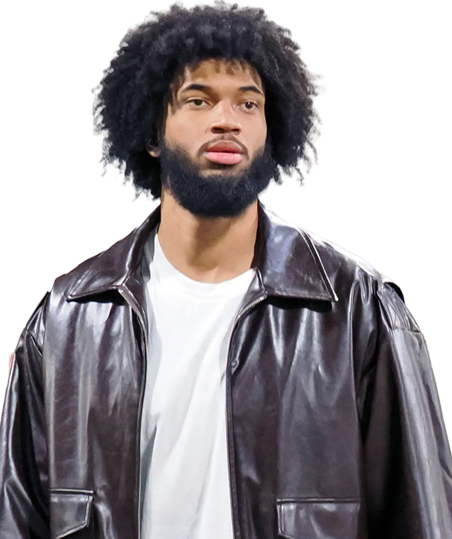 Marvin Bagley III in leather jacket