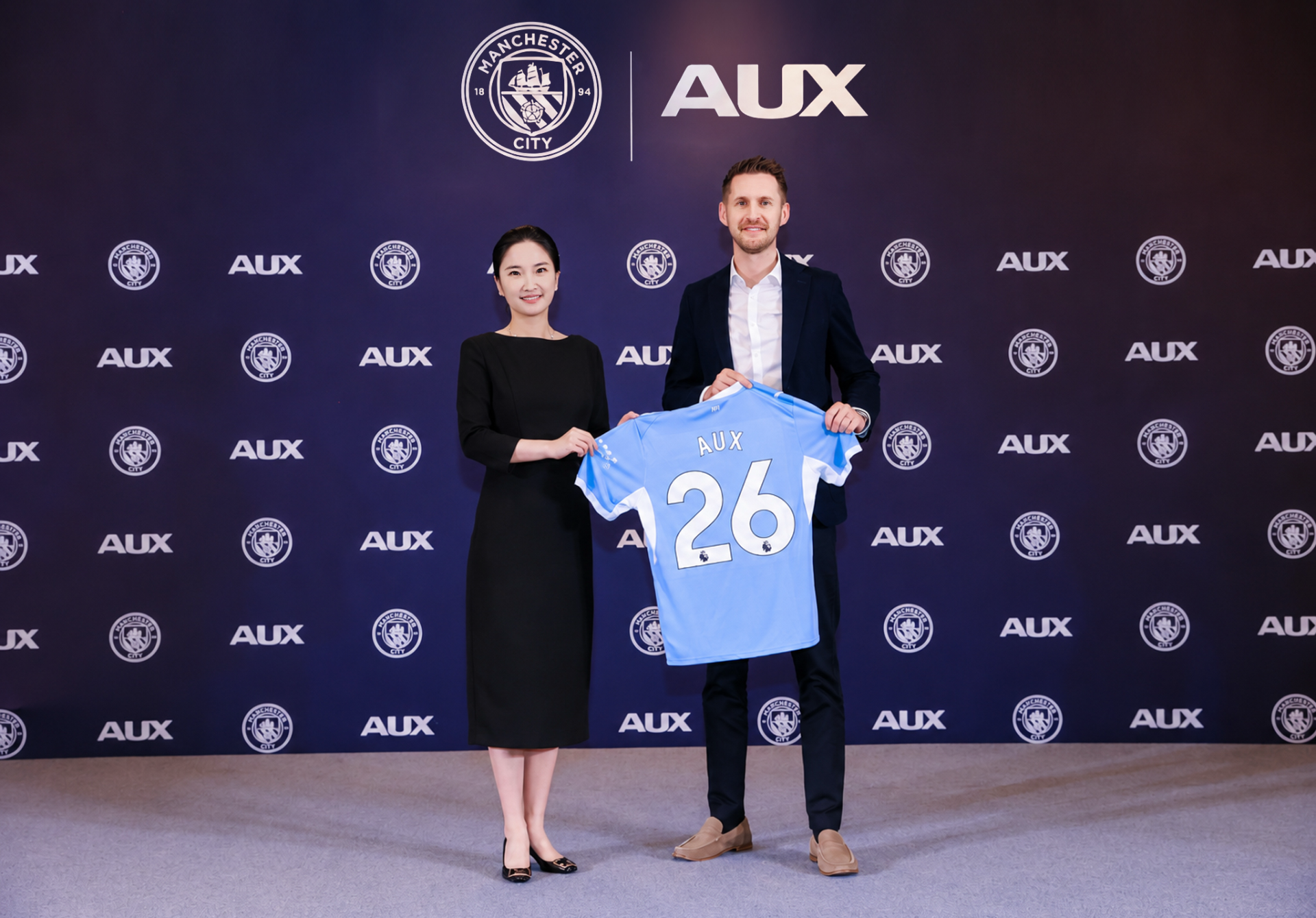 AUX and Manchester City mark the start of their global partnership