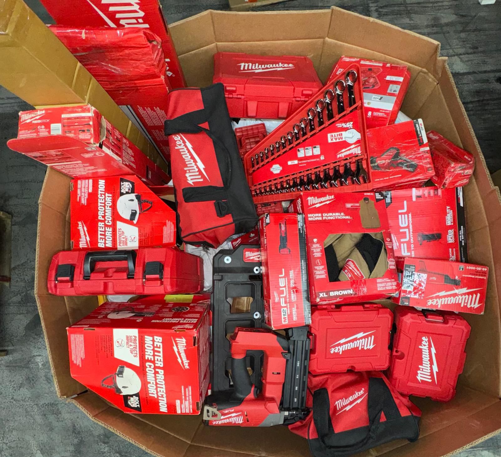 Gaylord of Milwaukee tool cases, bags and boxed tools
