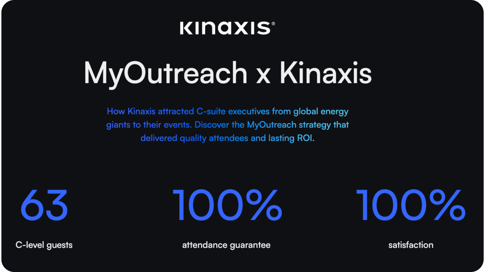 Kinaxis x MyOutreach Case Study.