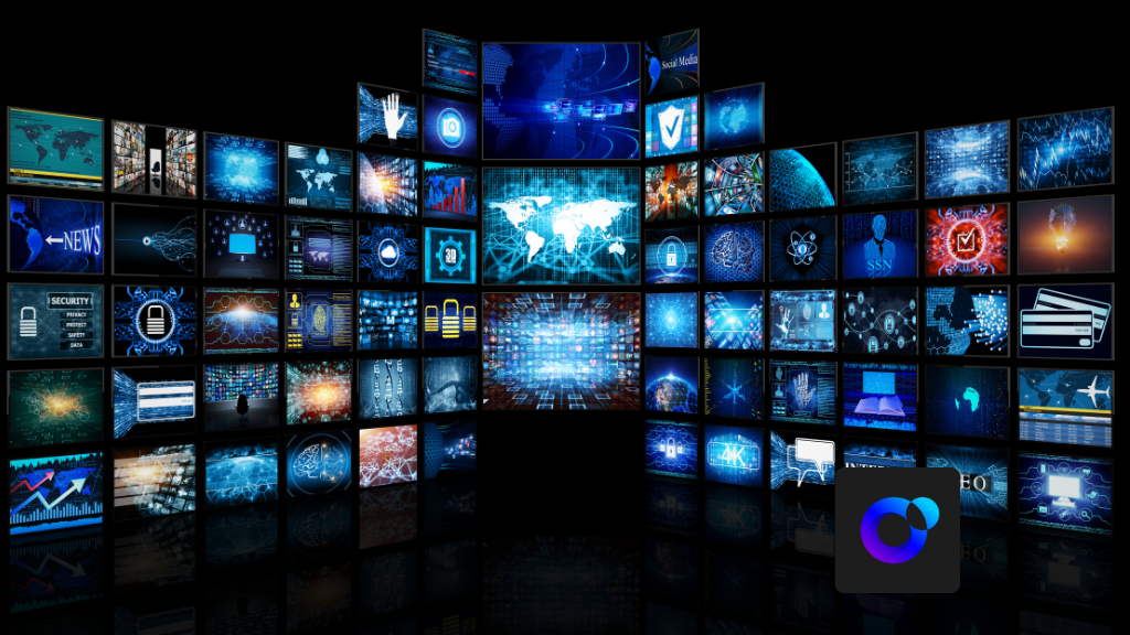 Overview of B2B SaaS lead generation channels on a screen