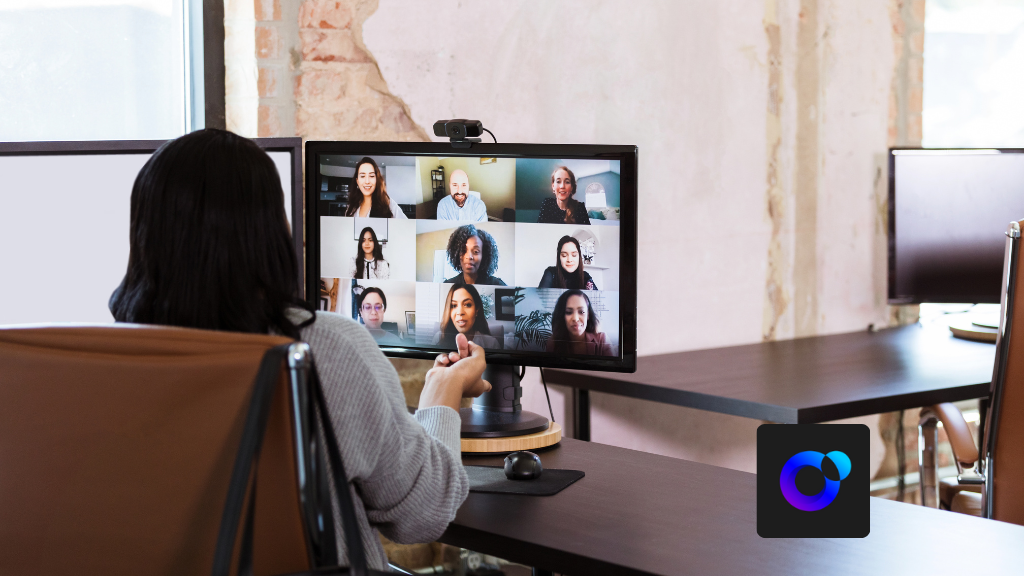 B2B professionals participating in virtual roundtable discussion