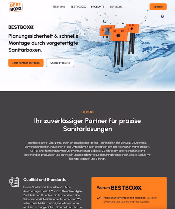 Bestboxxx: Hero-Header Hochformat