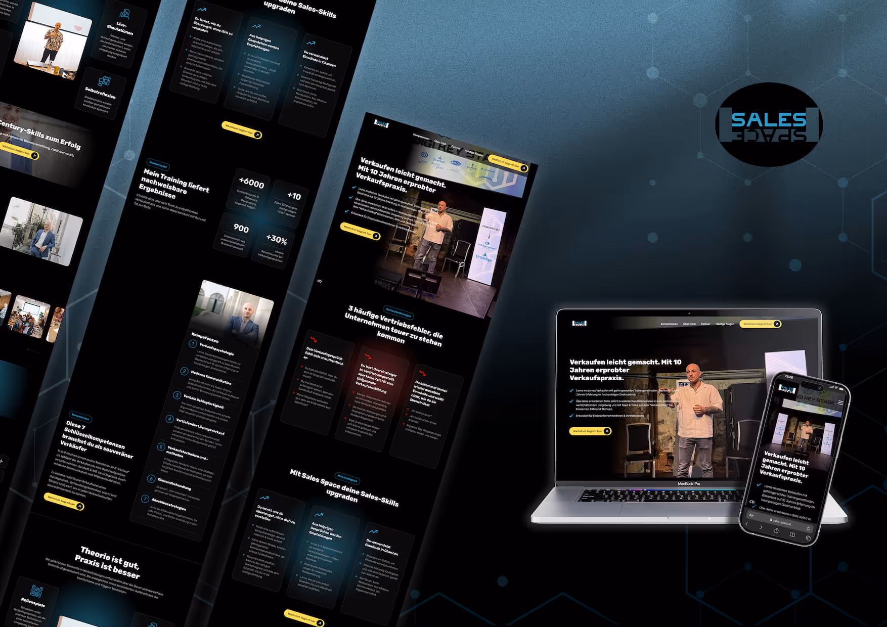 Sales-Space: Website Showcase