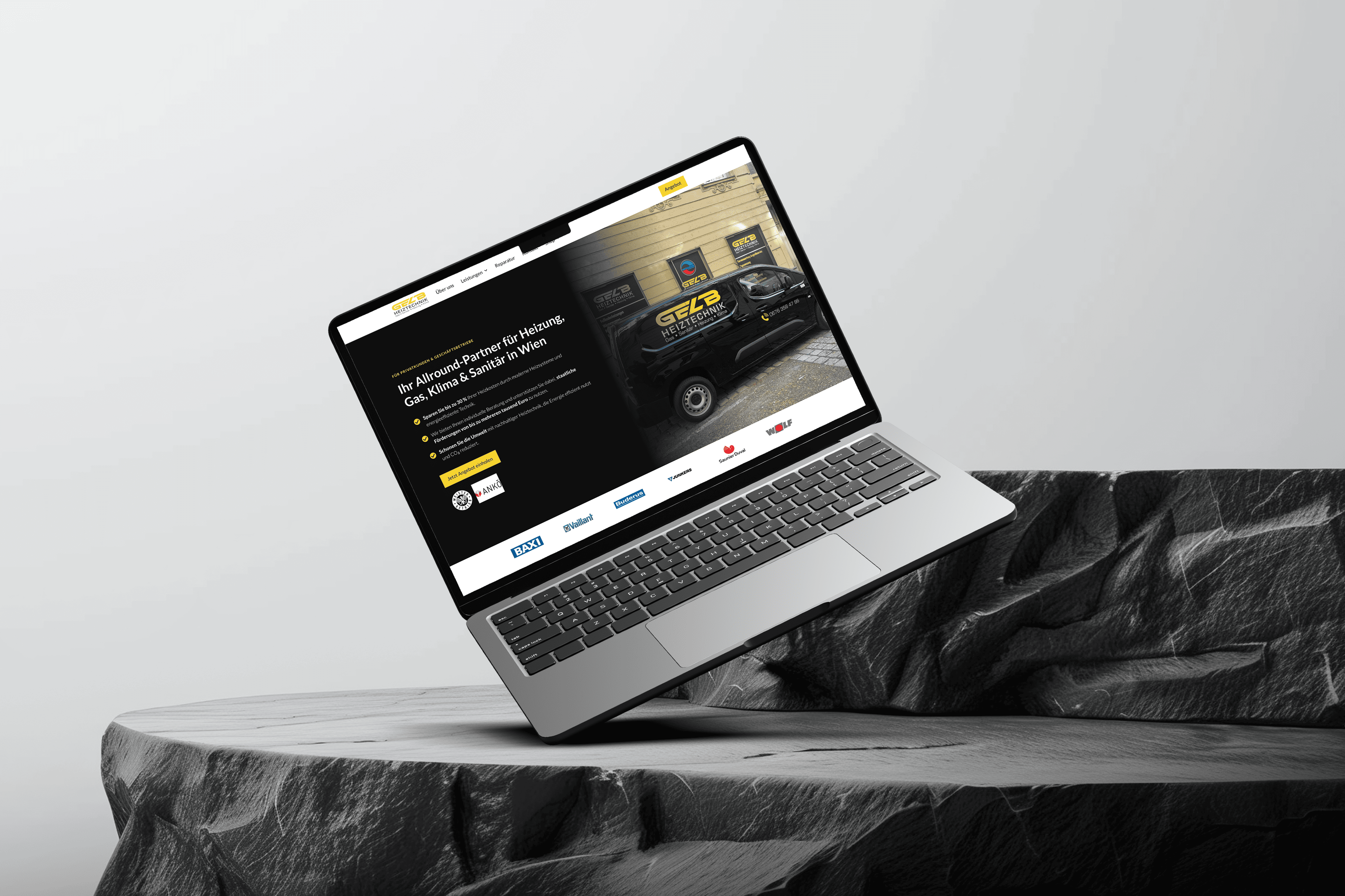 Gelb Heiztechnik Projekt