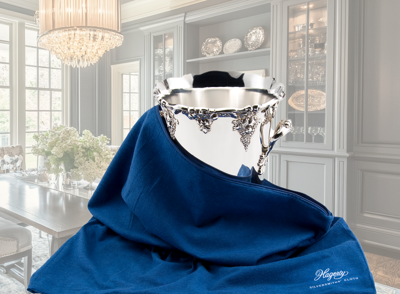 Silver wrapped and protected in Hagerty Silver Storage