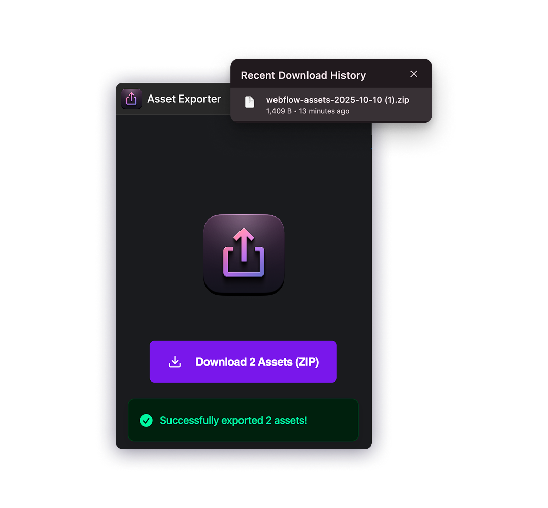 Step 3: Save the ZIP file