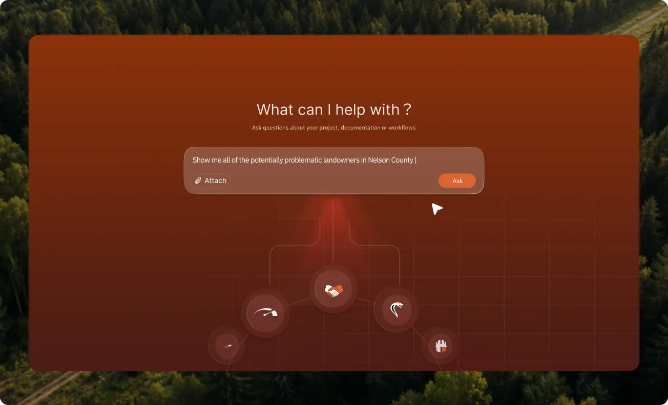 Steel Shire AI assistant interface