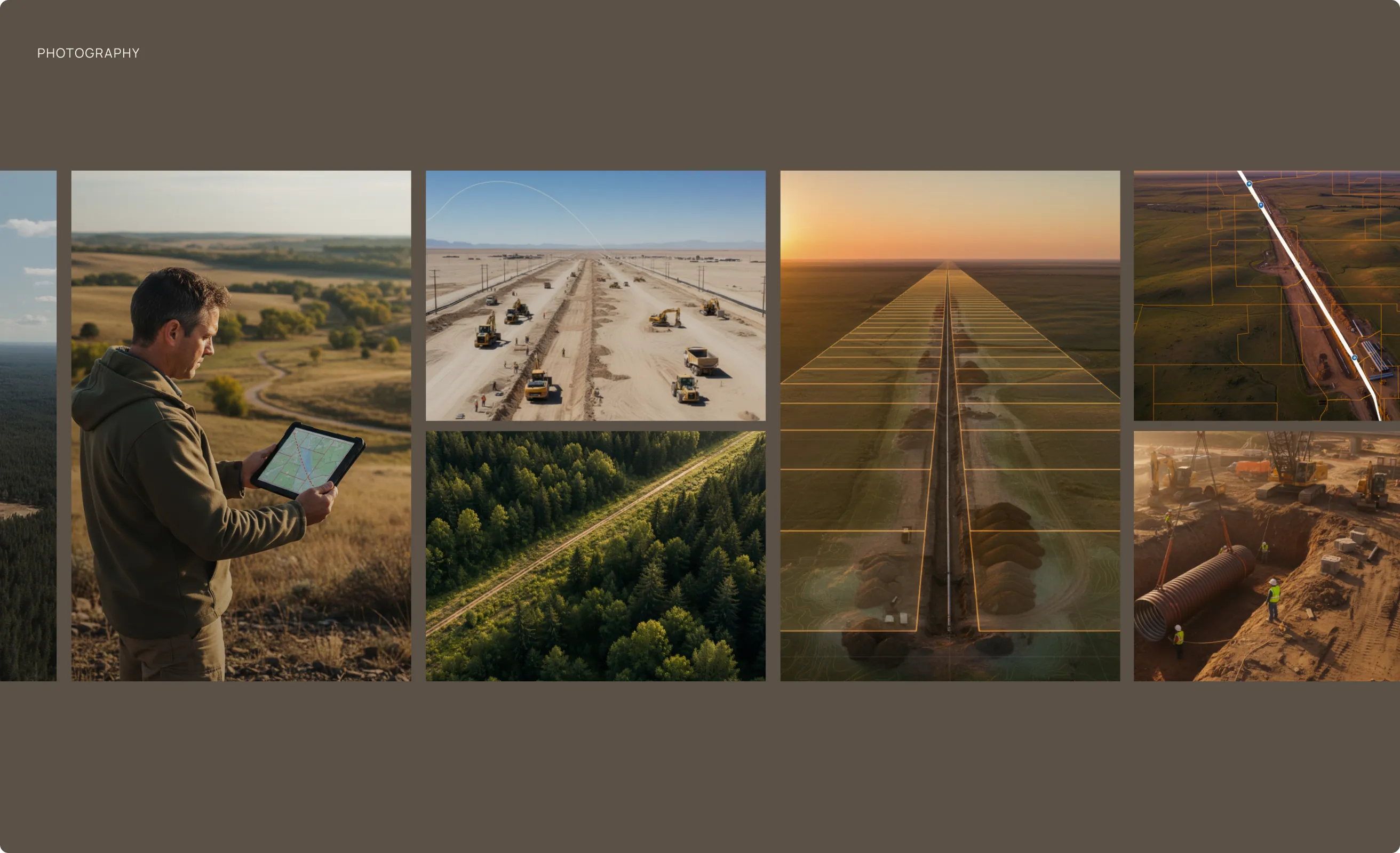 Aerial infrastructure photography from the Steel Shire brand