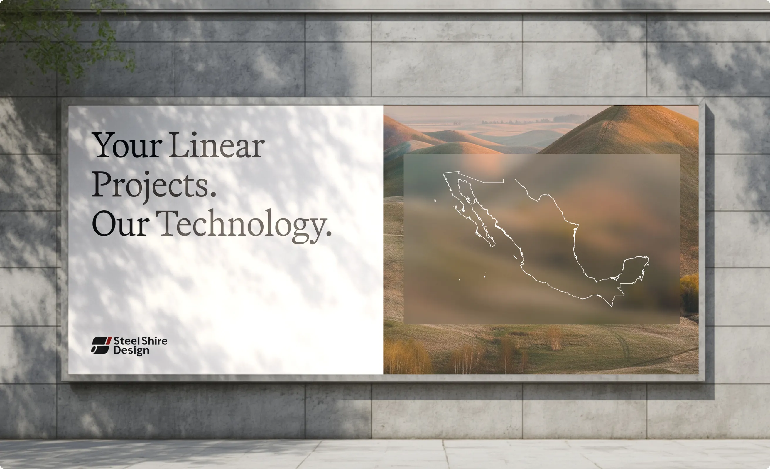Billboard reading Your Linear Projects. Our Technology.