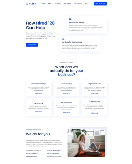 Hired Screen