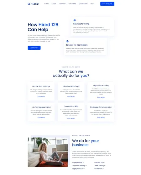 Hired Screen