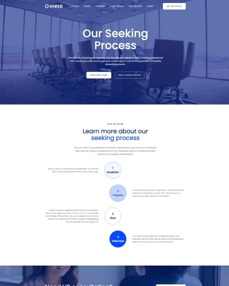 Hired Screen