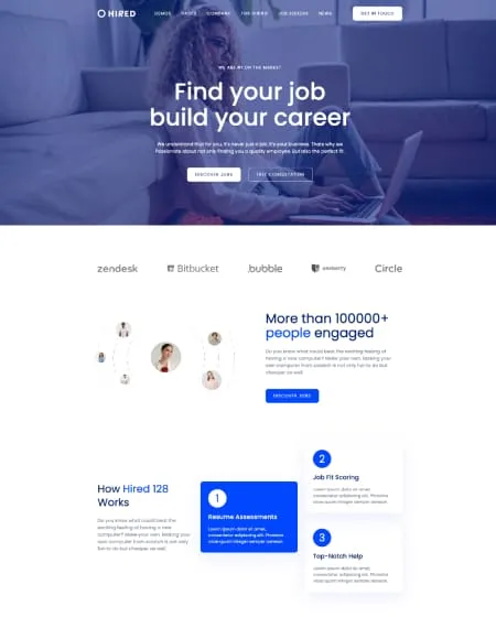 Hired Screen