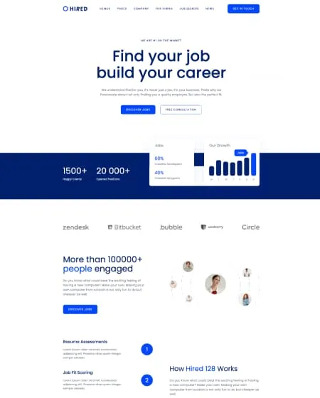 Hired Screen