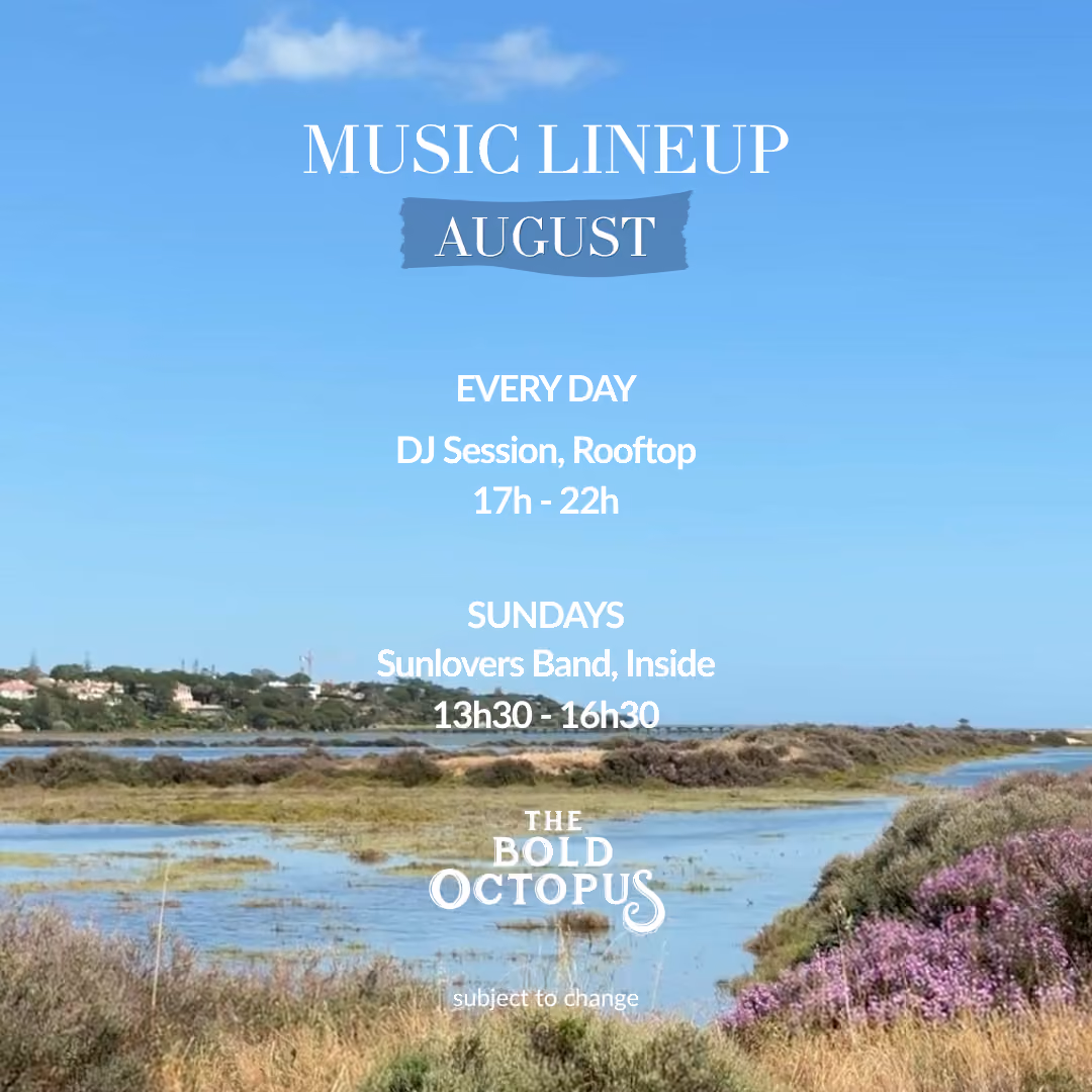 Live music beach restaurant algarve august