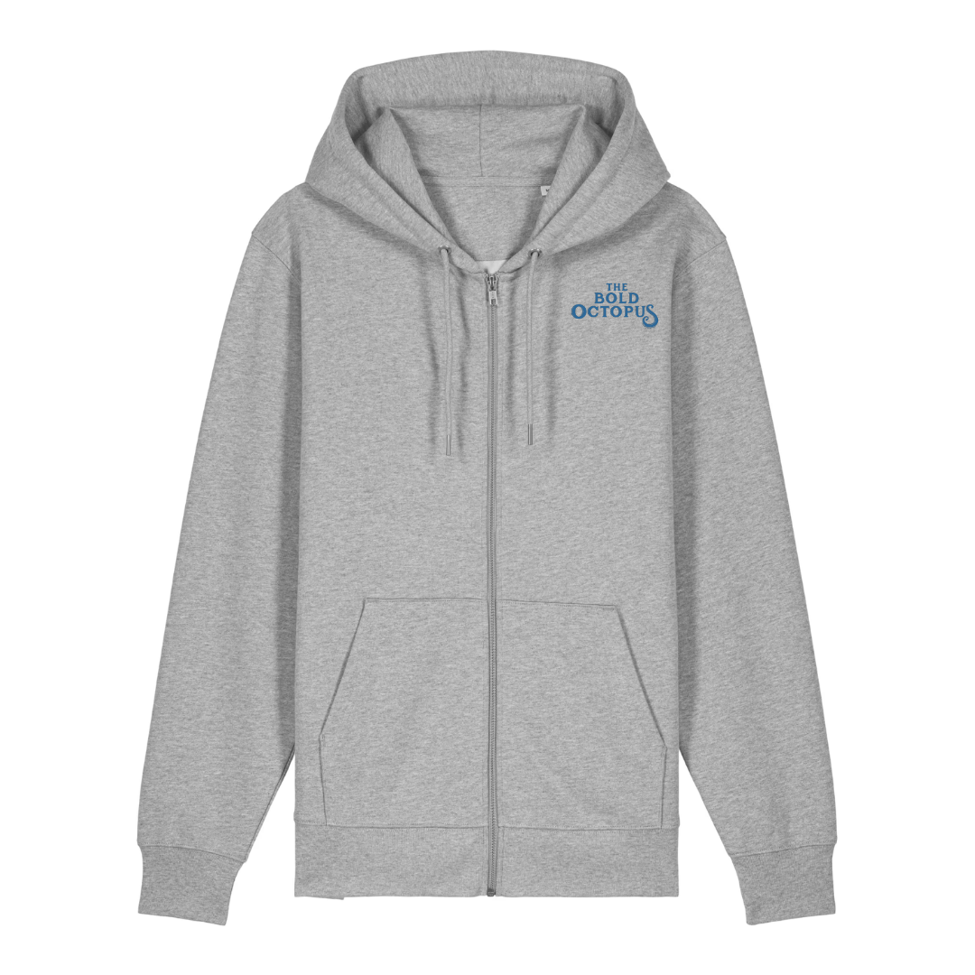 Zip Hoodie grey