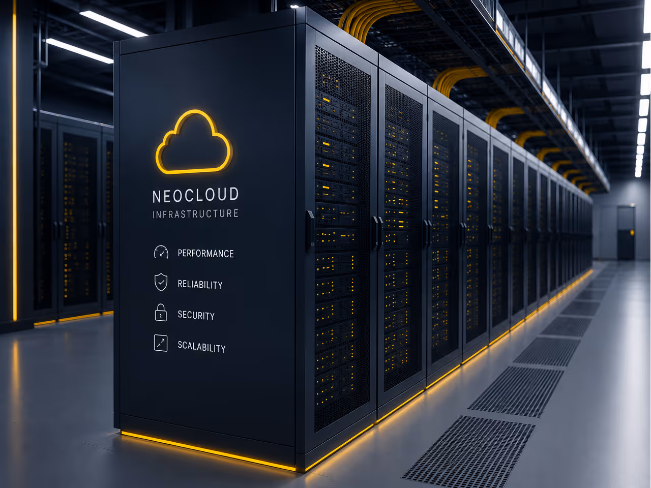 Neocloud server warehouse