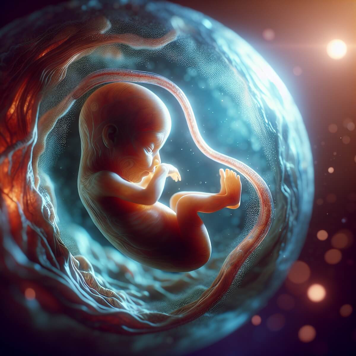 embryo dítěte