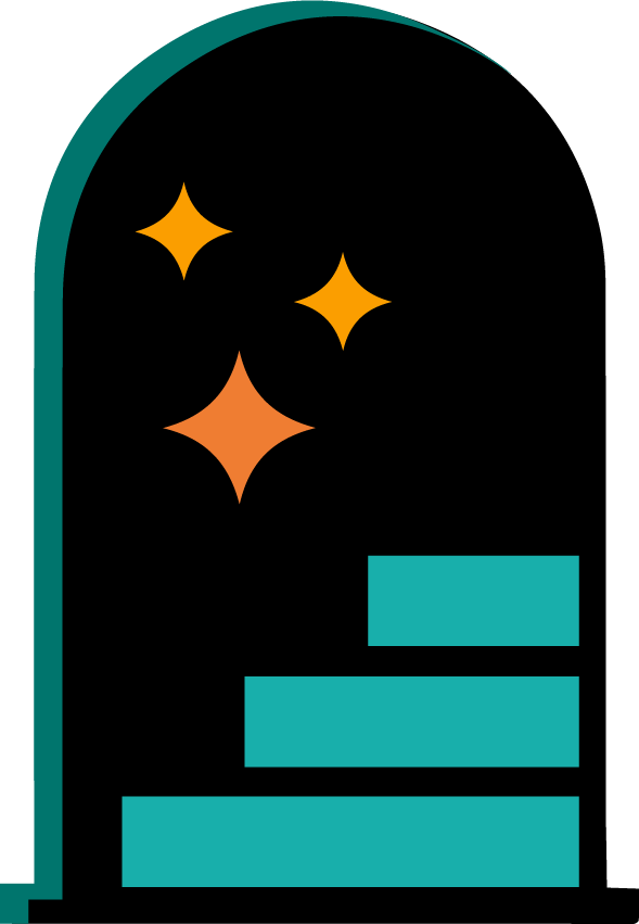 Illustration of a shining diamond