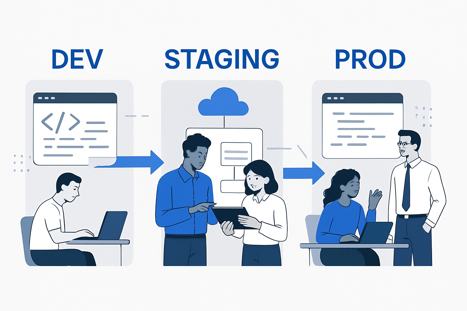 The Software Development Lifecycle: How Prod and Dev Interact