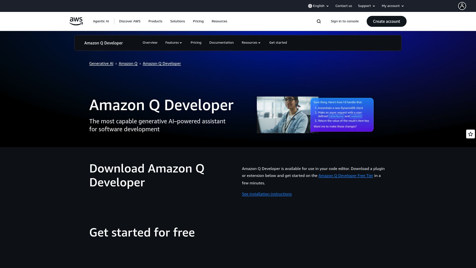7 Best AI Tool For Code Solutions in 2025 - Amazon CodeWhisperer