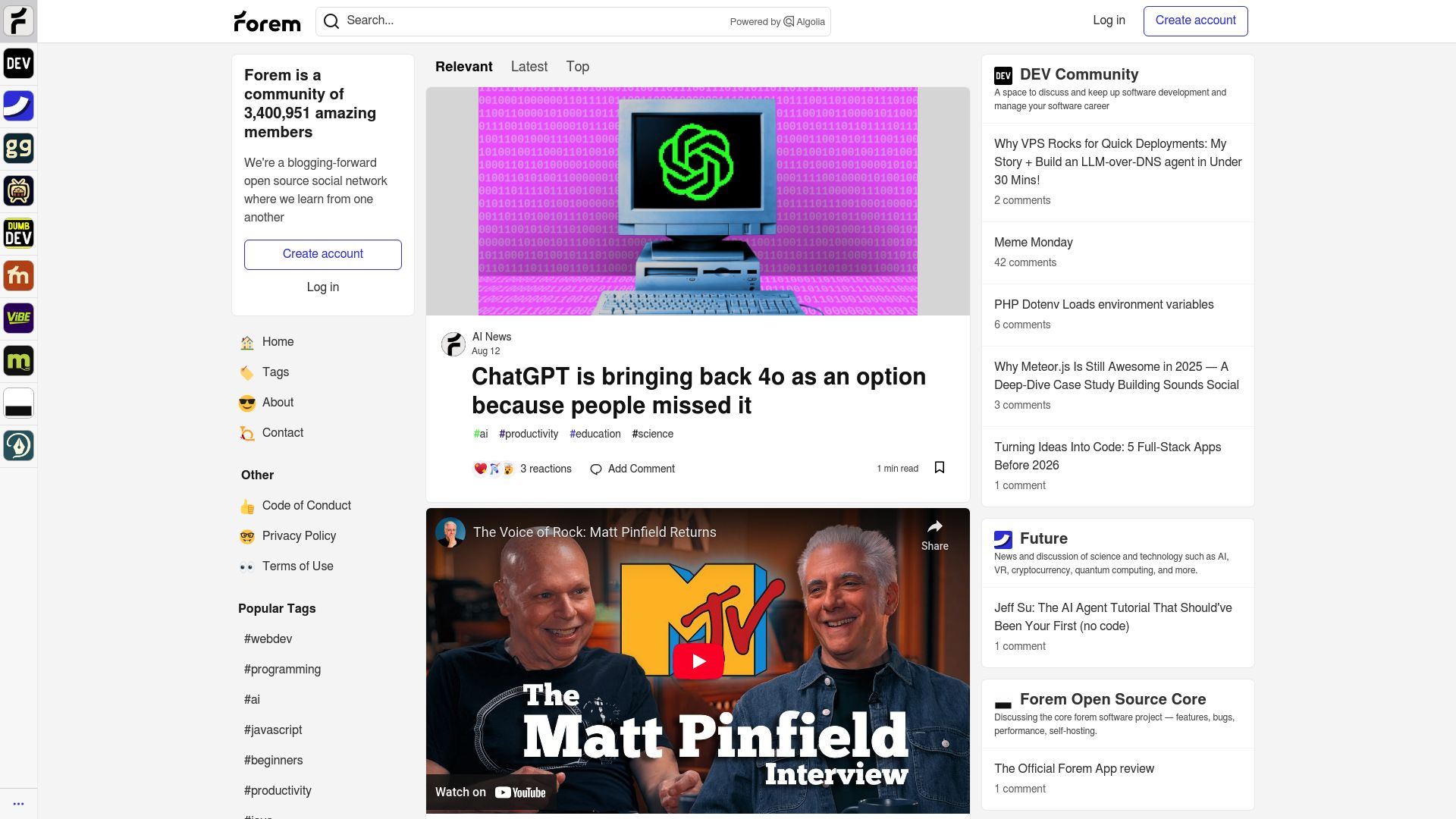 10 Best Sites Dev Resources for Developers in 2025 - Forem