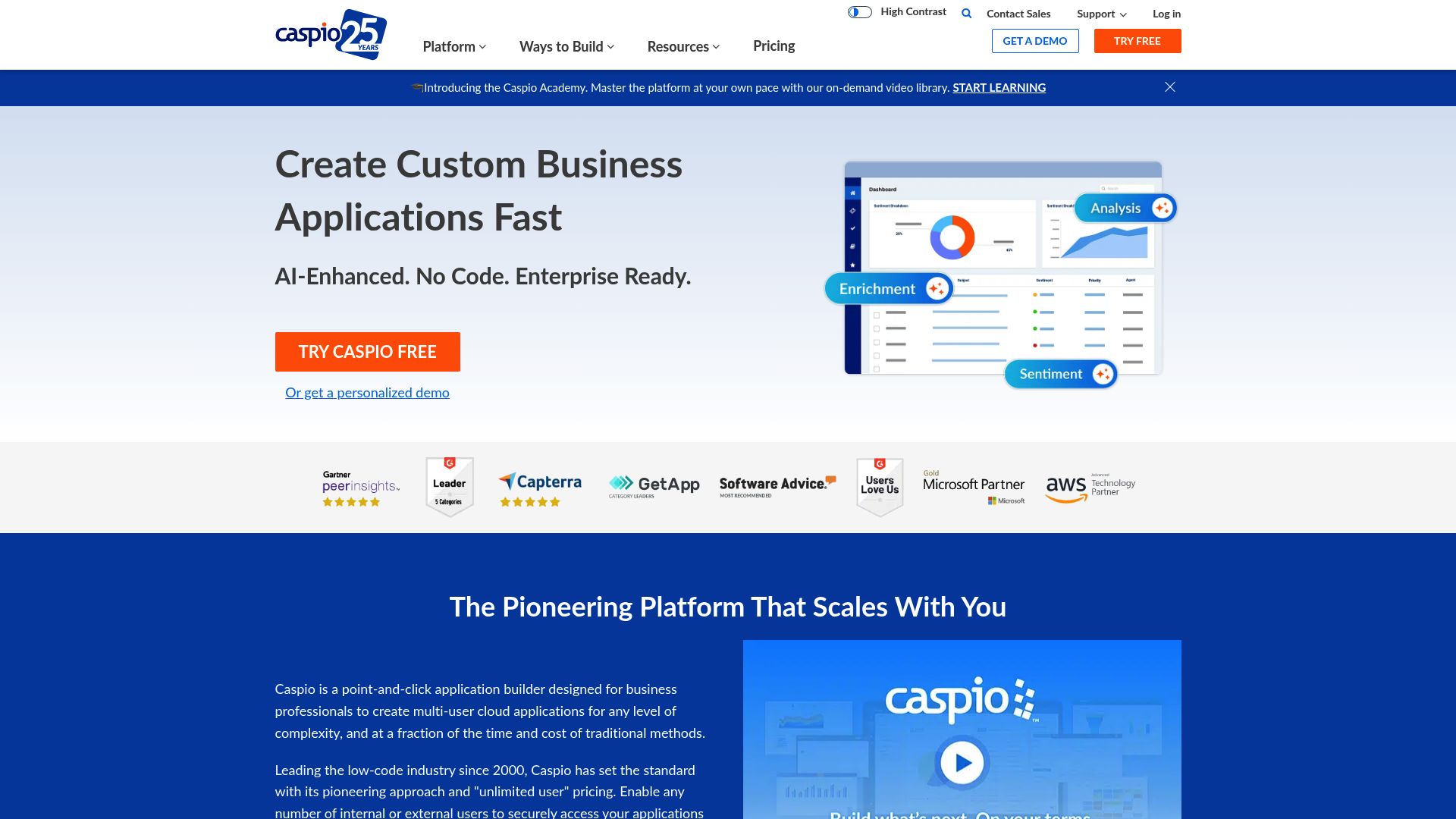 12 Best Low Code Platforms to Use in 2025 - Caspio